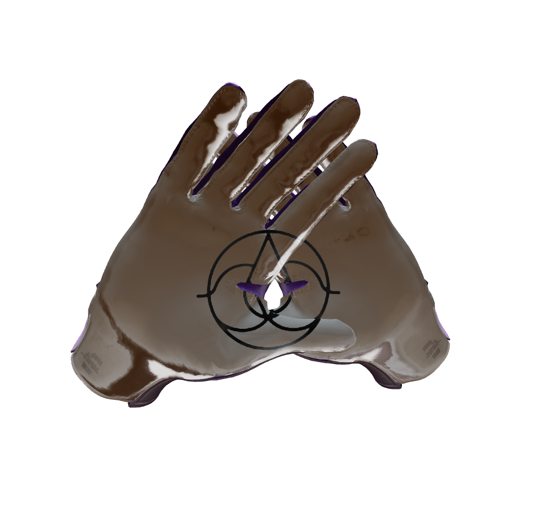 Custom Created Football Glove 810869