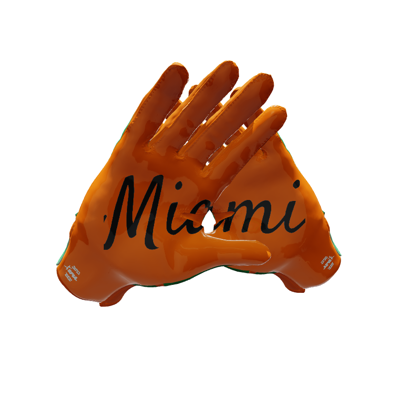 Custom Created Football Glove 916332