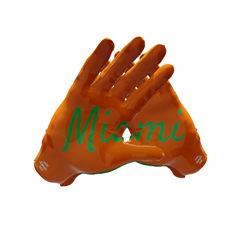 Custom Created Football Glove 343641
