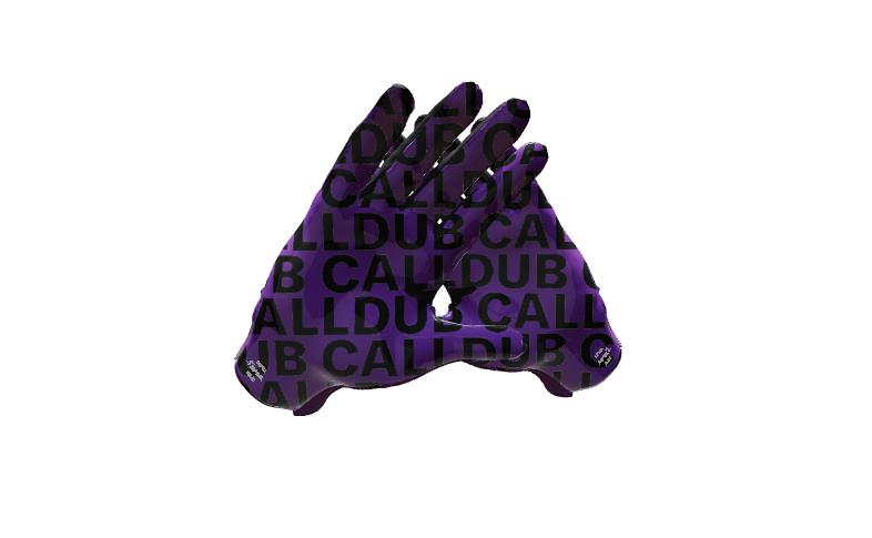 Custom Created Football Glove 379600