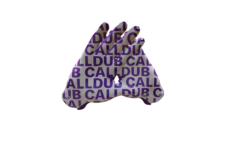Custom Created Football Glove 731313