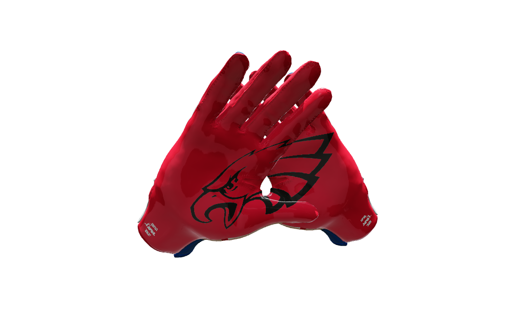 Custom Created Football Glove 510321