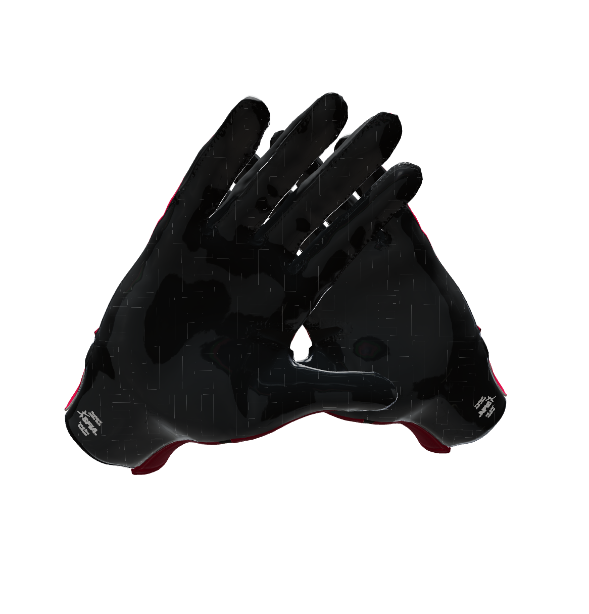 Custom Created Football Glove 950031