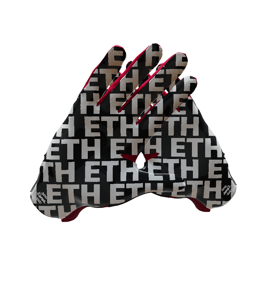 Custom Created Football Glove 180808