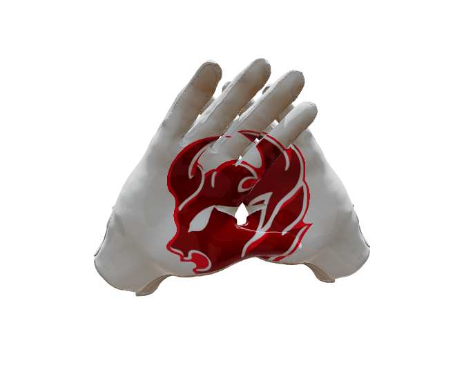 Custom Created Football Glove 434169