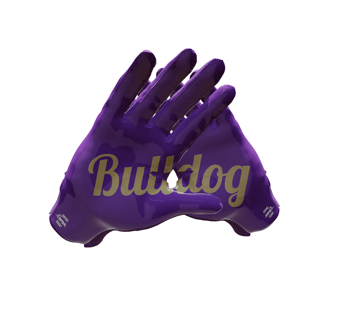 Custom Created Football Glove 356213