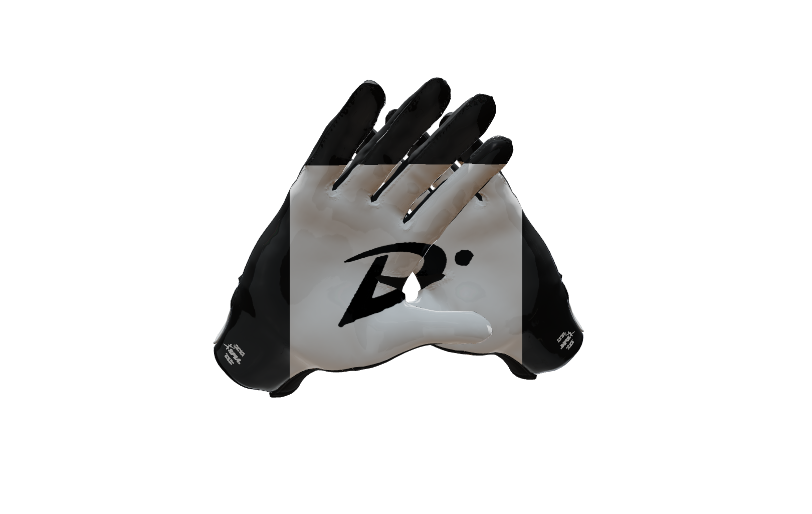 Custom Created Football Glove 203445