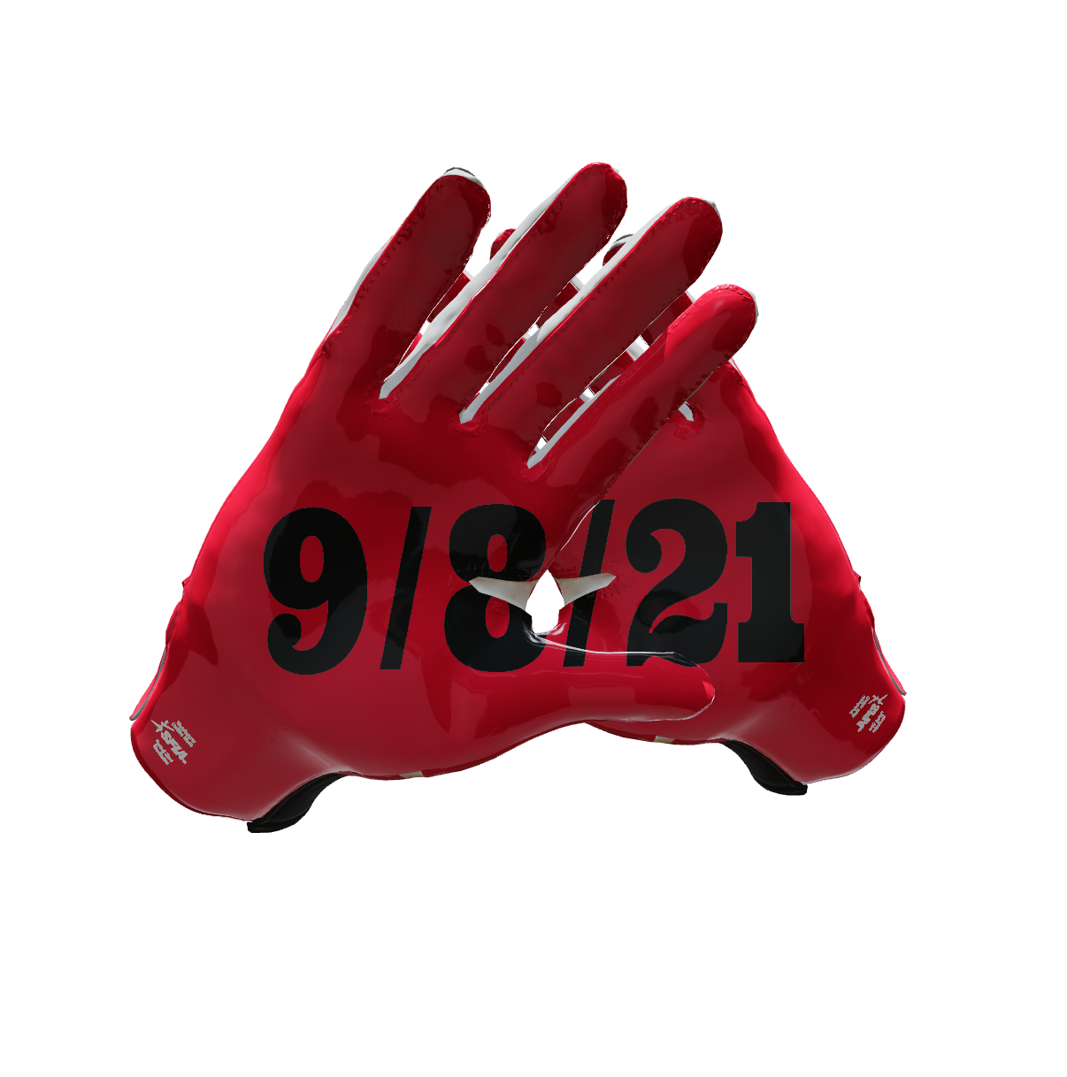 Custom Created Football Glove 133085