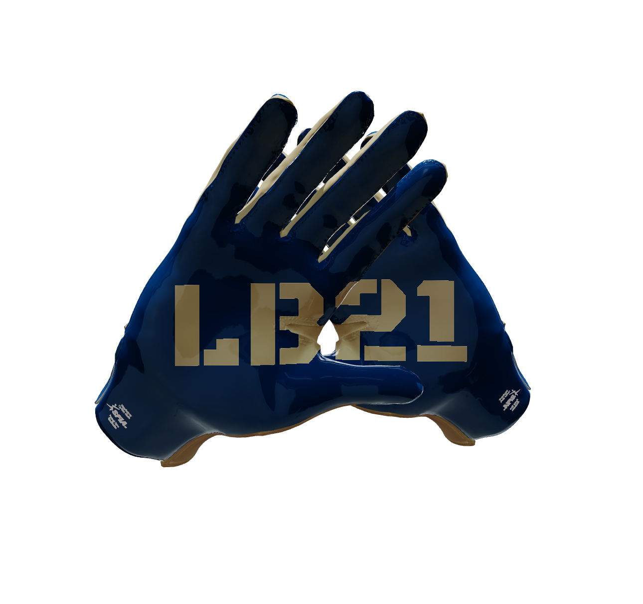 Custom Created Football Glove 880625