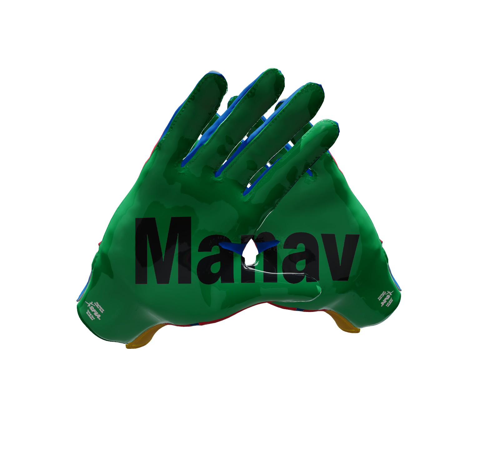 Custom Created Football Glove 934786