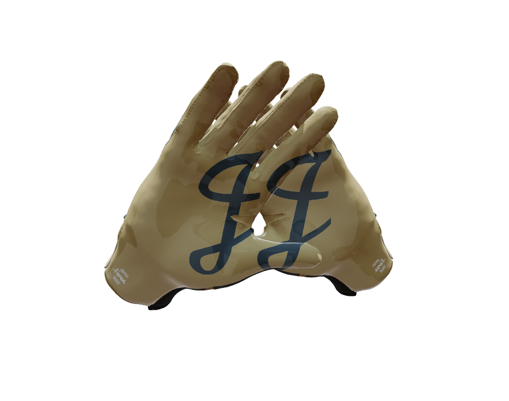 Custom Created Football Glove 168408