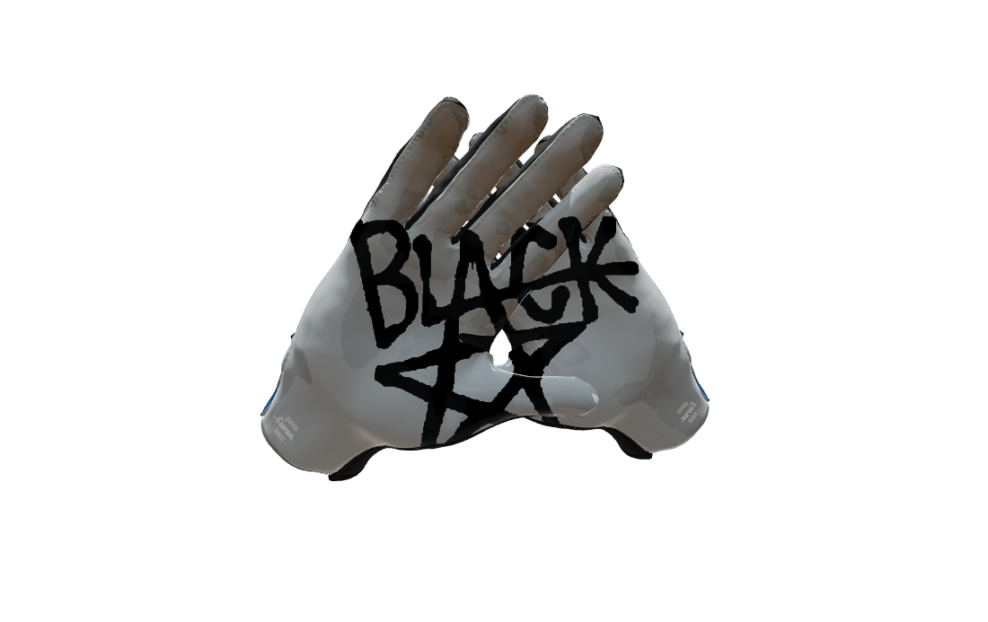 Custom Created Football Glove 269407