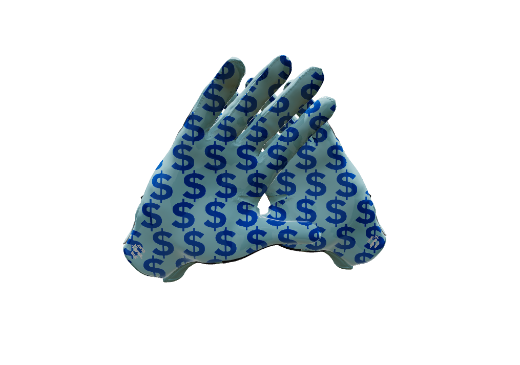 Custom Created Football Glove 971969