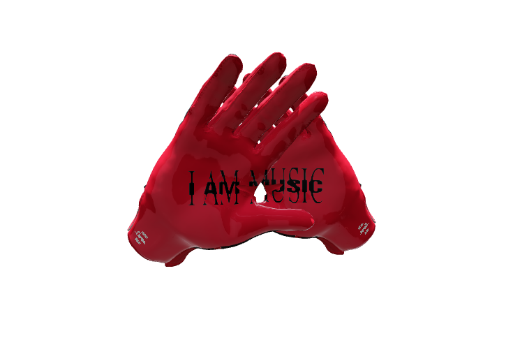 Custom Created Football Glove 555399