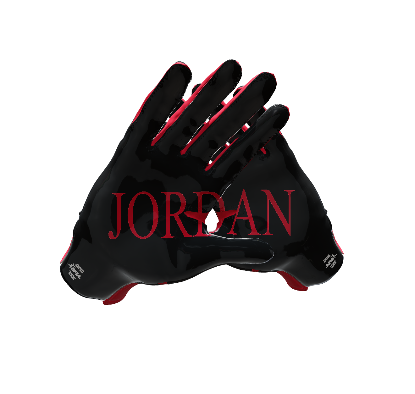 Custom Created Football Glove 303212