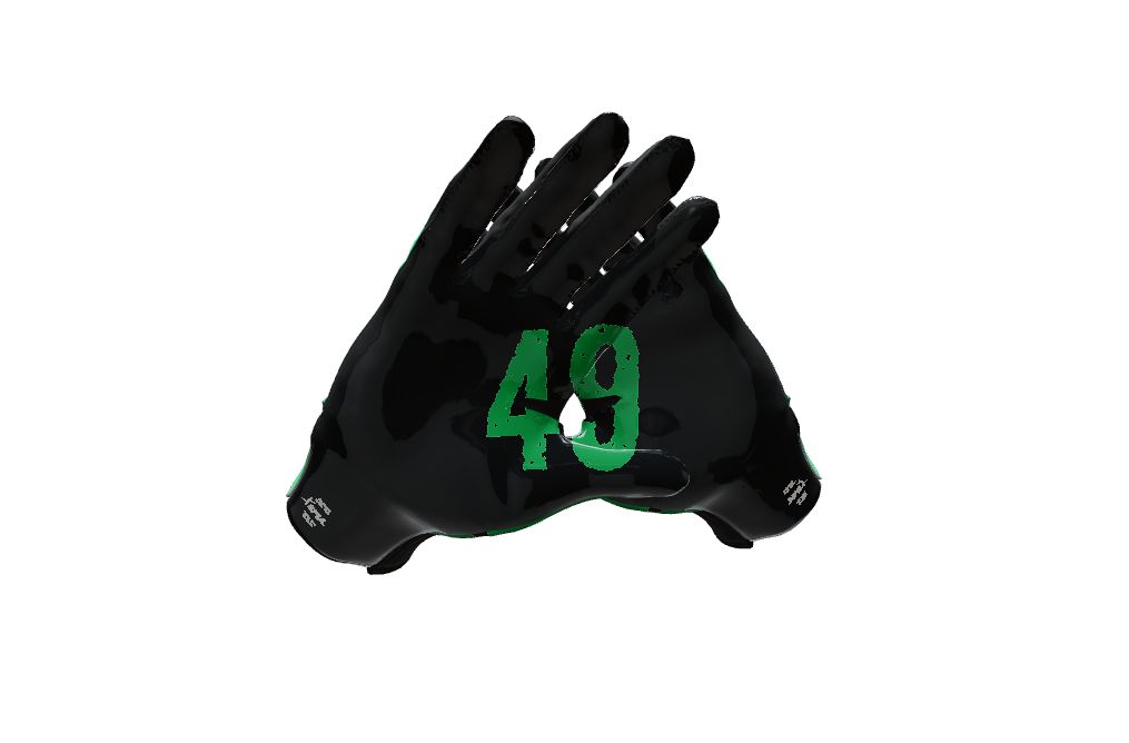 Custom Created Football Glove 514756