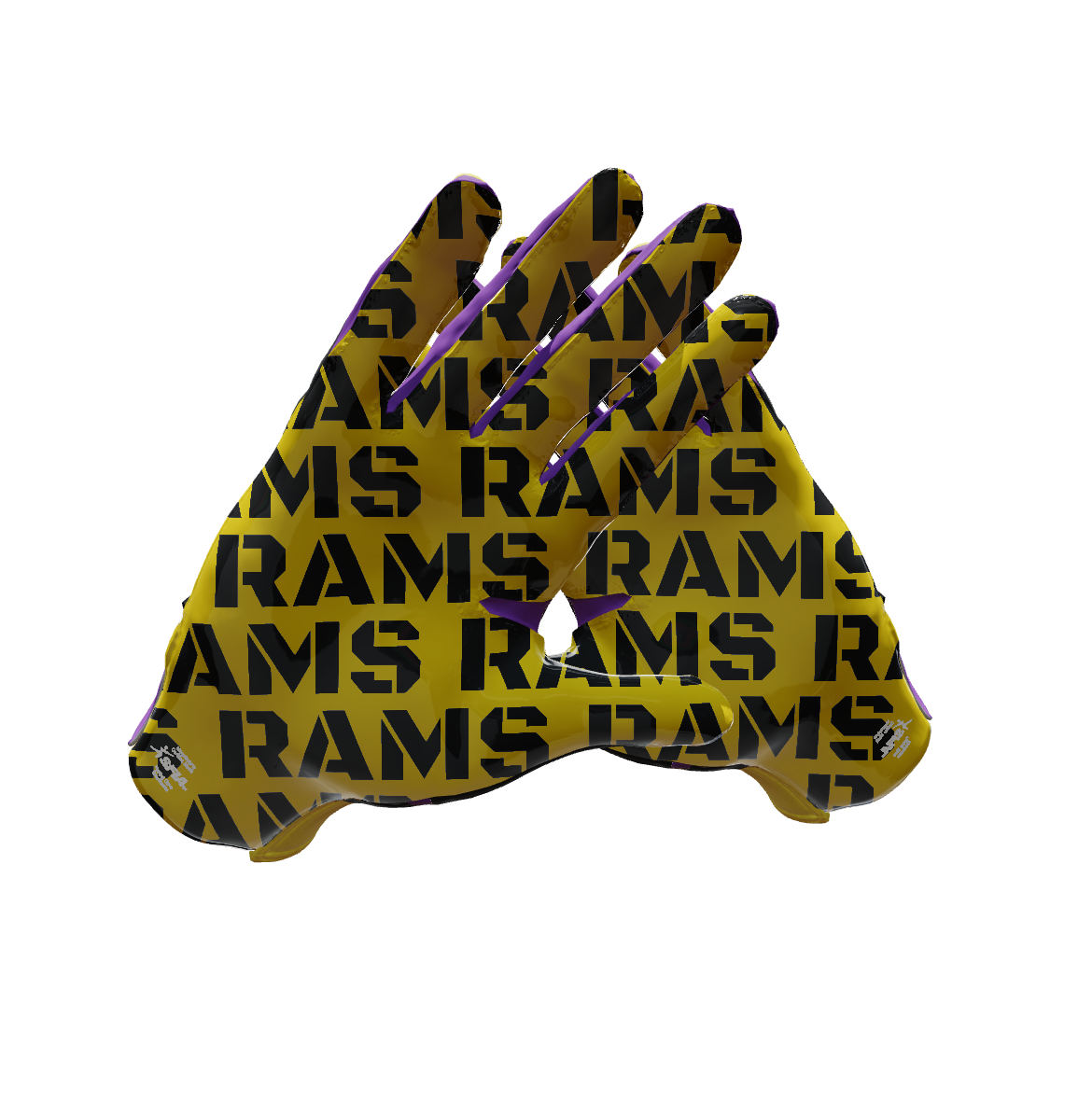 Custom Created Football Glove 215526
