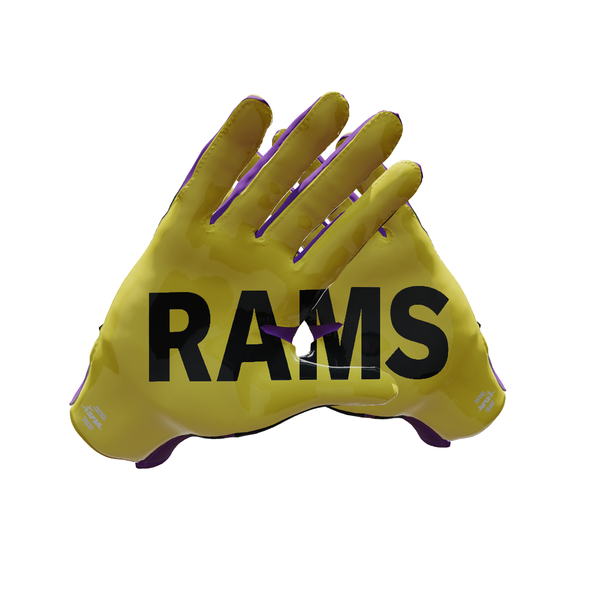 Custom Created Football Glove 670301