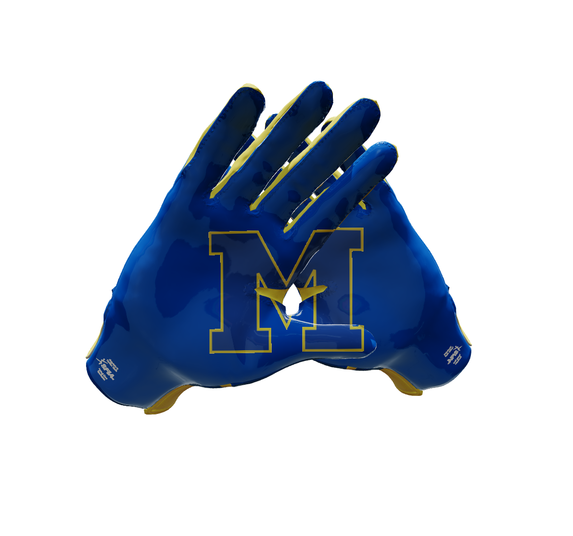 Custom Created Football Glove 204621
