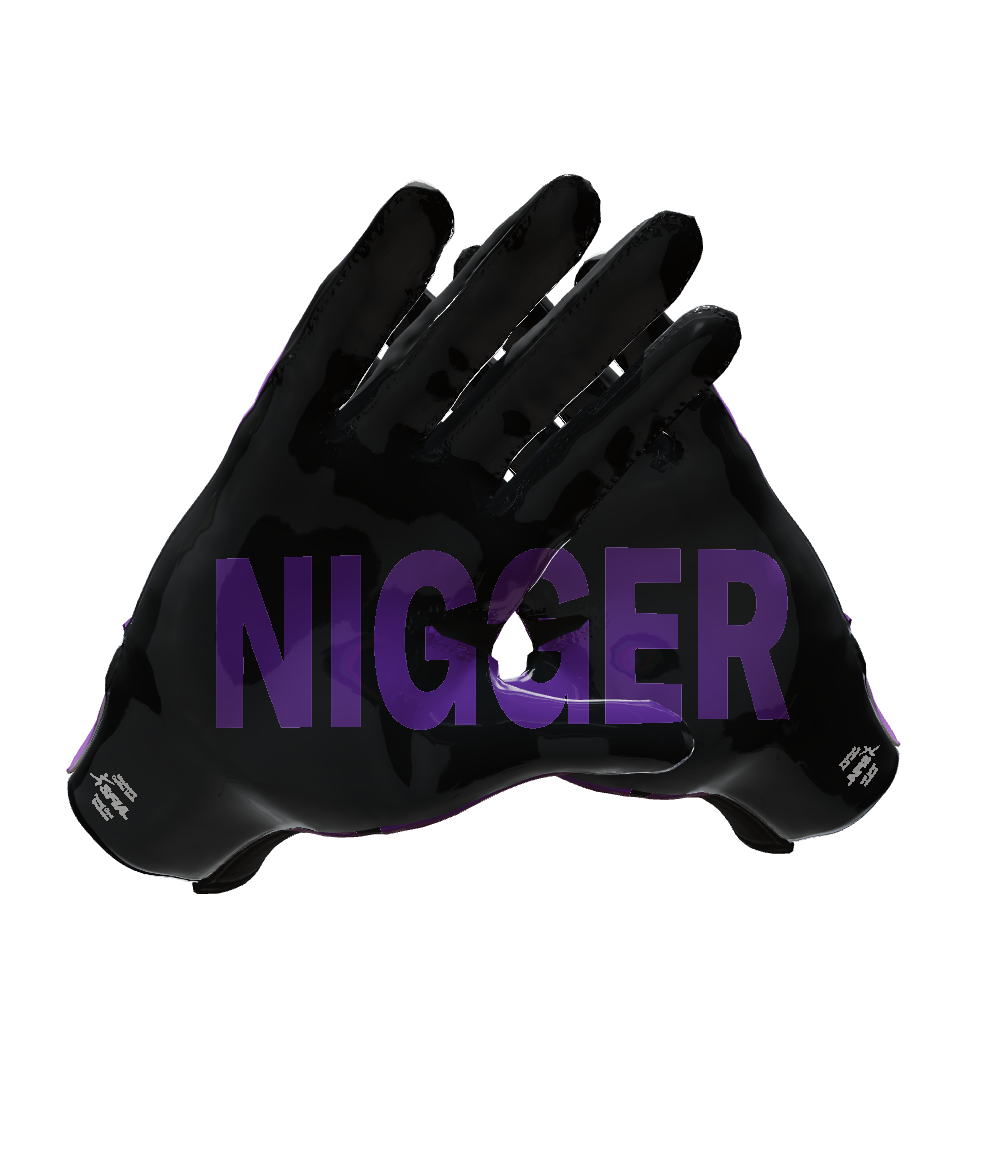 Custom Created Football Glove 141576