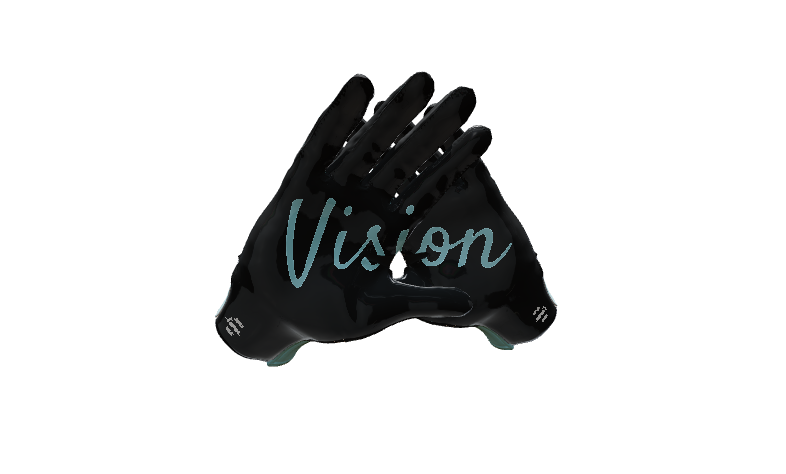 Custom Created Football Glove 260897