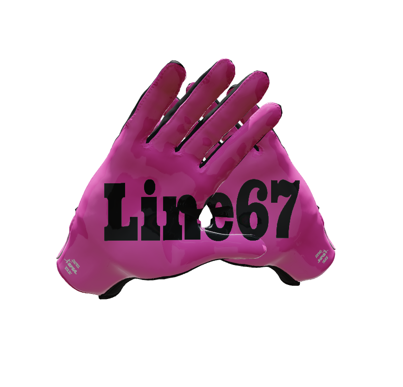 Custom Created Football Glove 390276