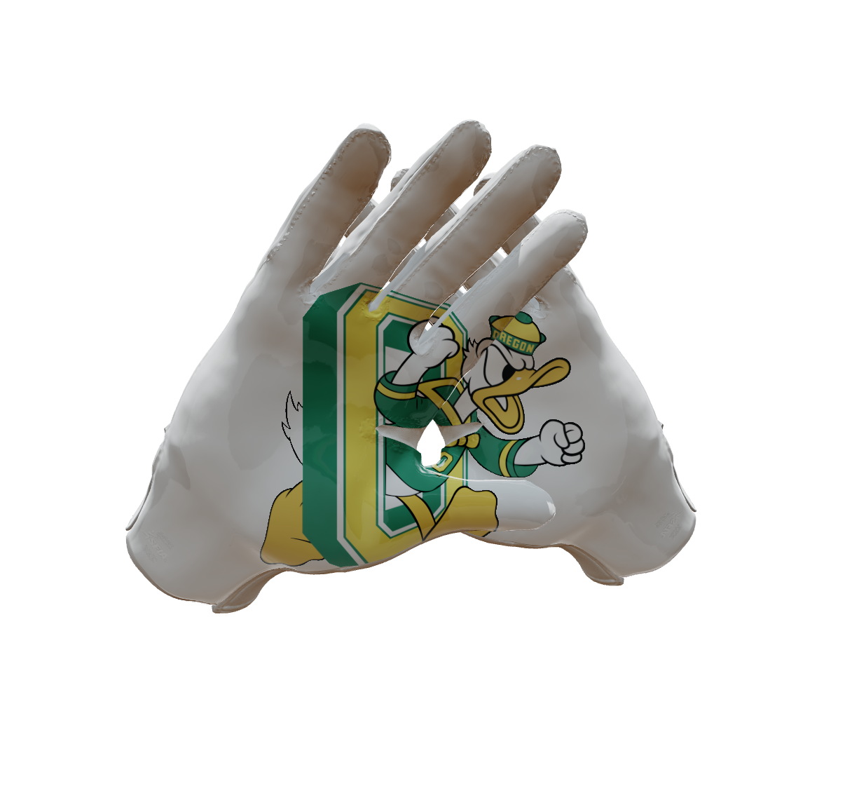 Custom Created Football Glove 525387