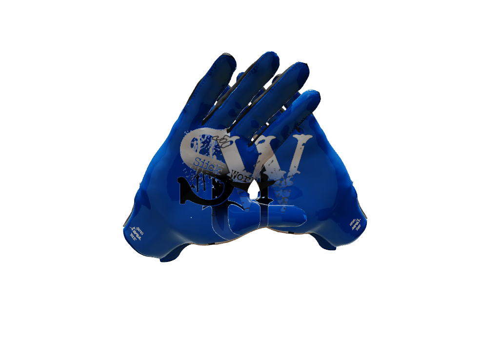 Custom Created Football Glove 340208
