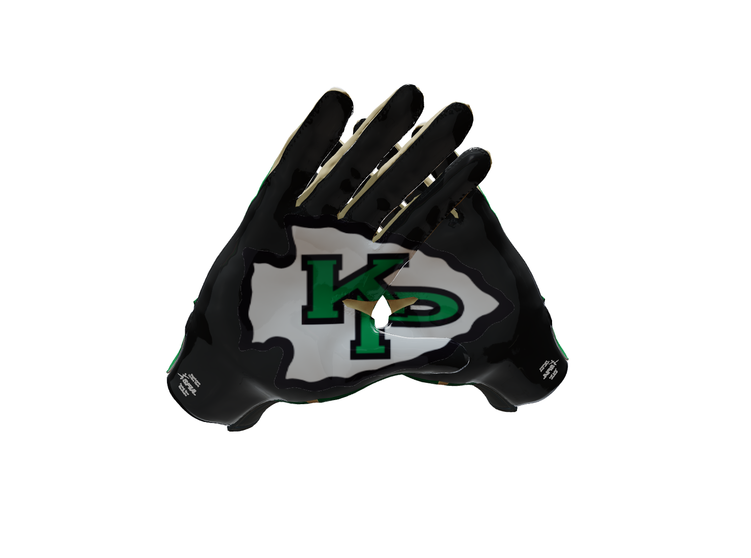 Custom Created Football Glove 728436