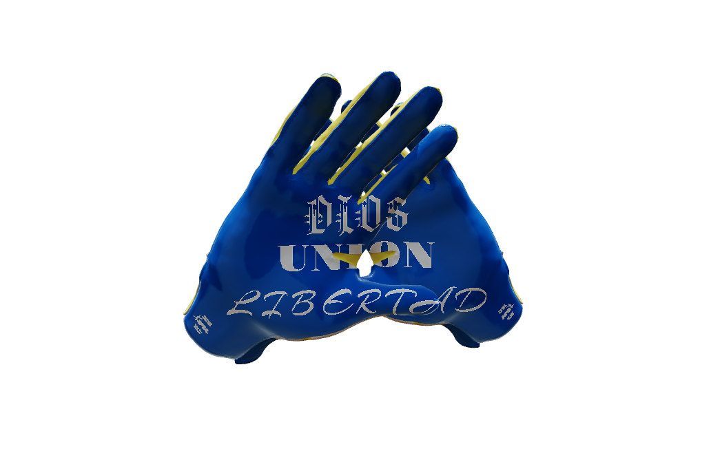 Custom Created Football Glove 550251
