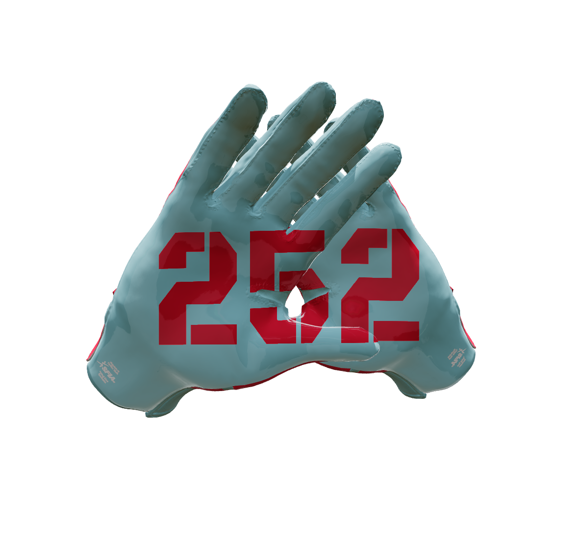 Custom Created Football Glove 303527