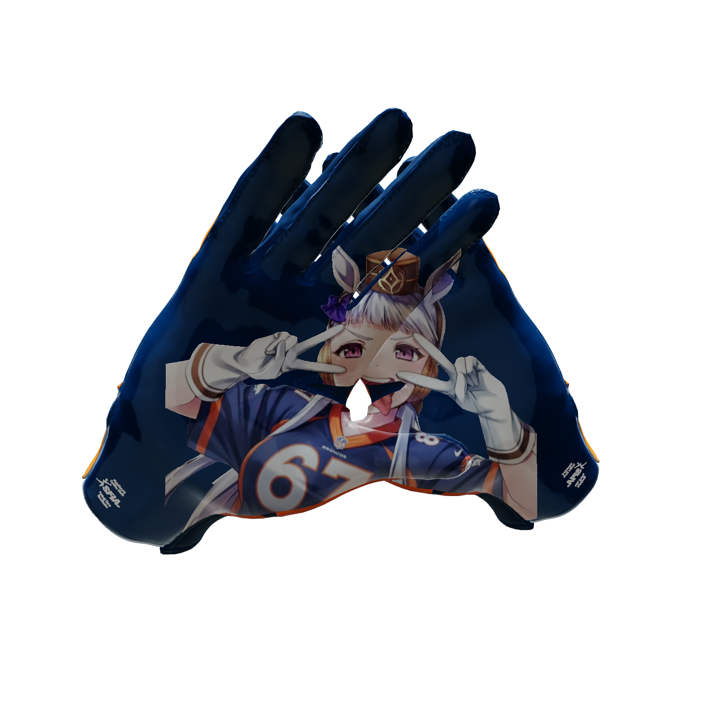 Custom Created Football Glove 370664
