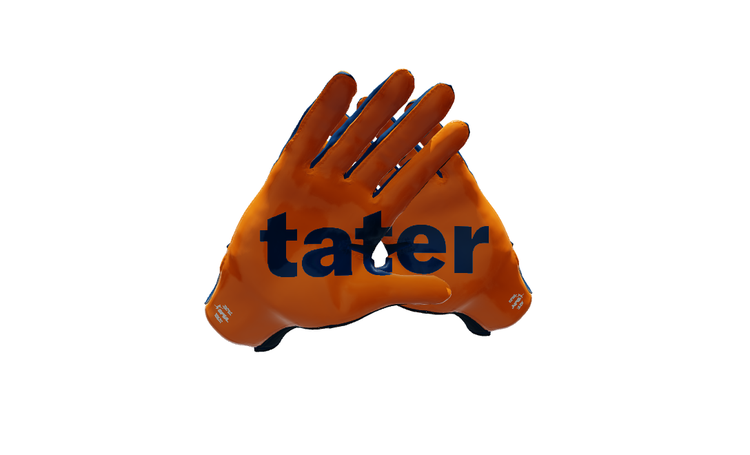 Custom Created Football Glove 597934