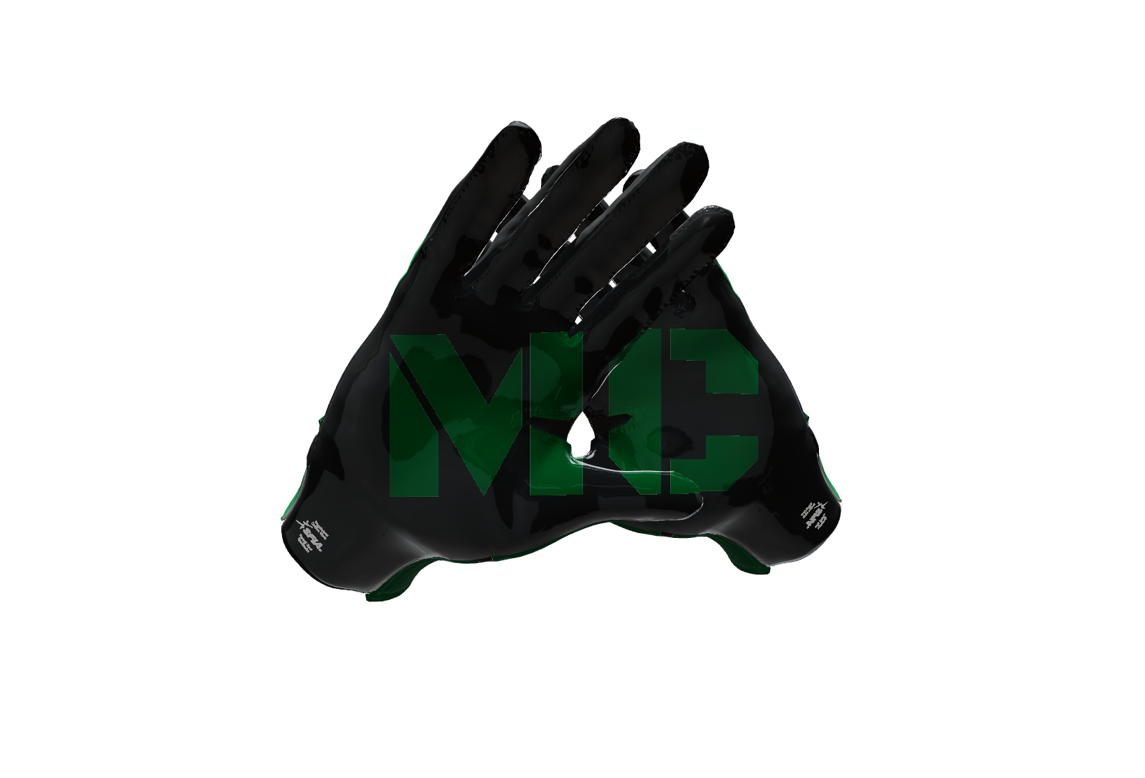 Custom Created Football Glove 882001