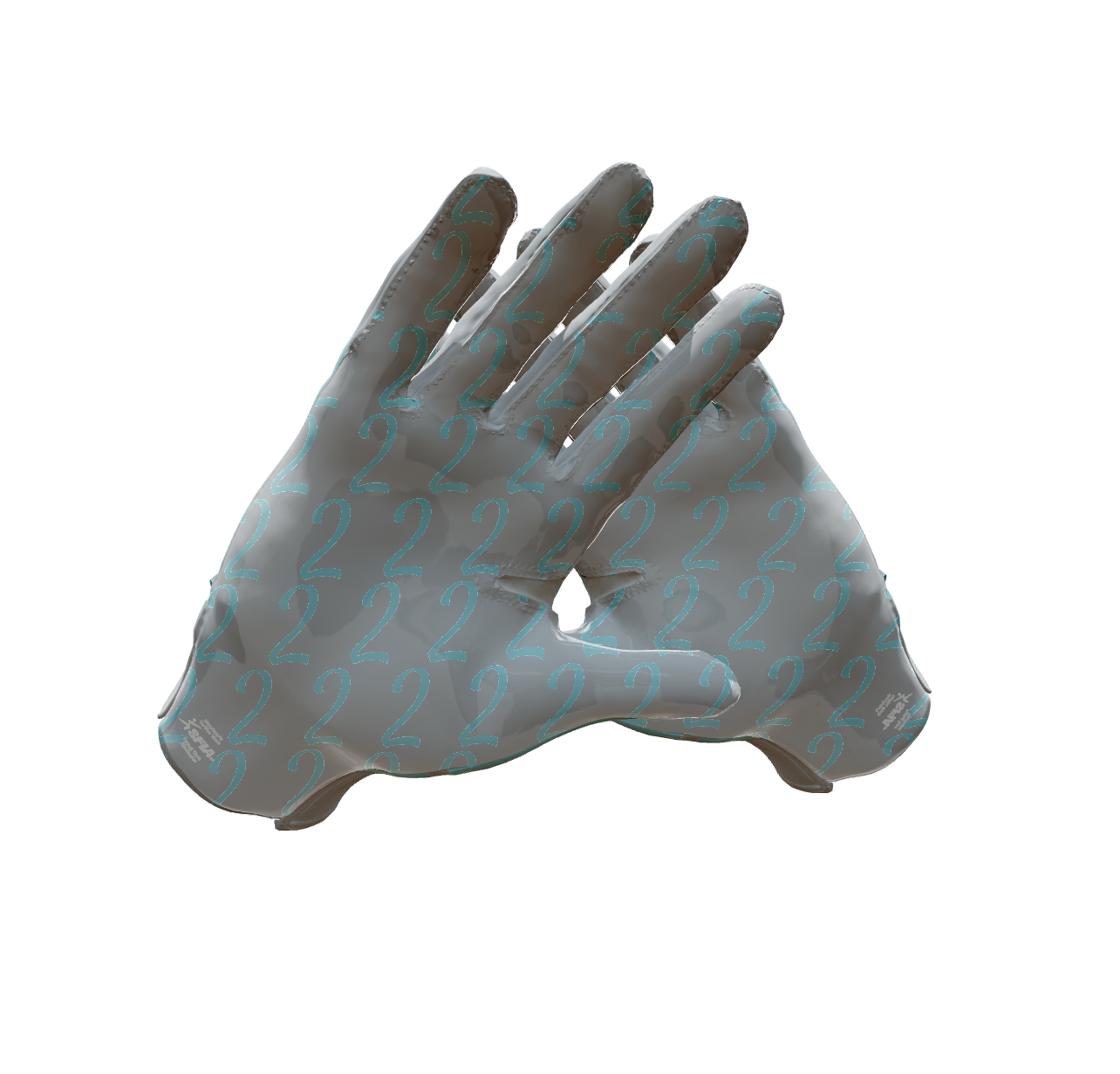 Custom Created Football Glove 412360
