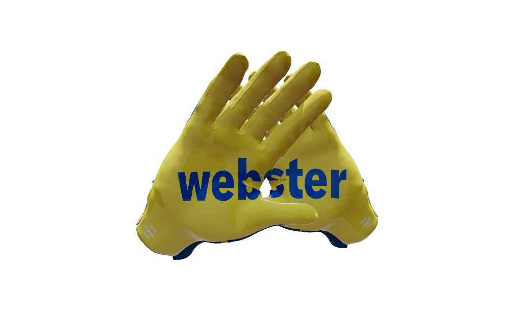 Custom Created Football Glove 407436