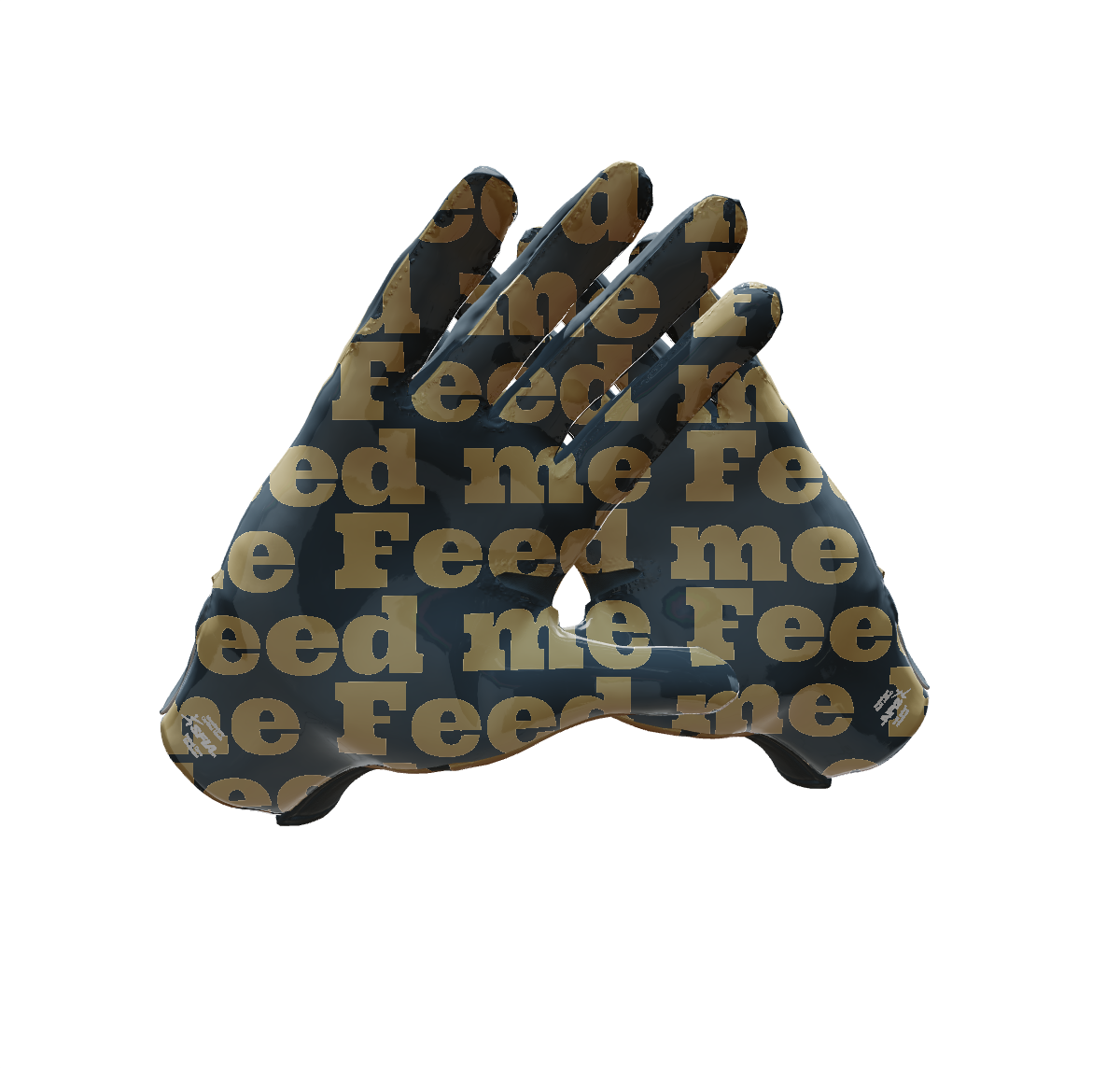 Custom Created Football Glove 623745