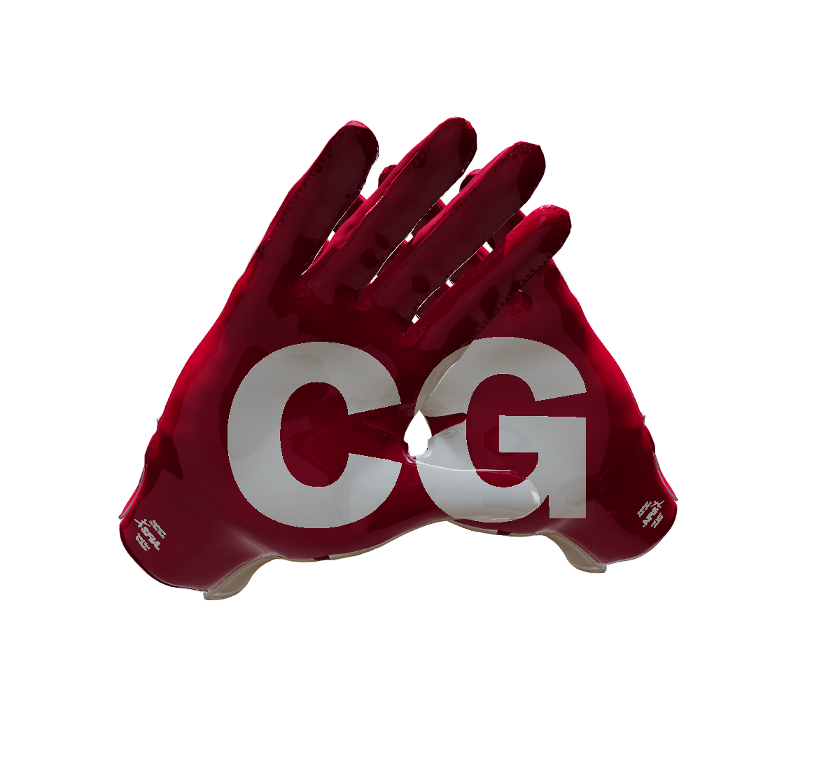 Custom Created Football Glove 658102