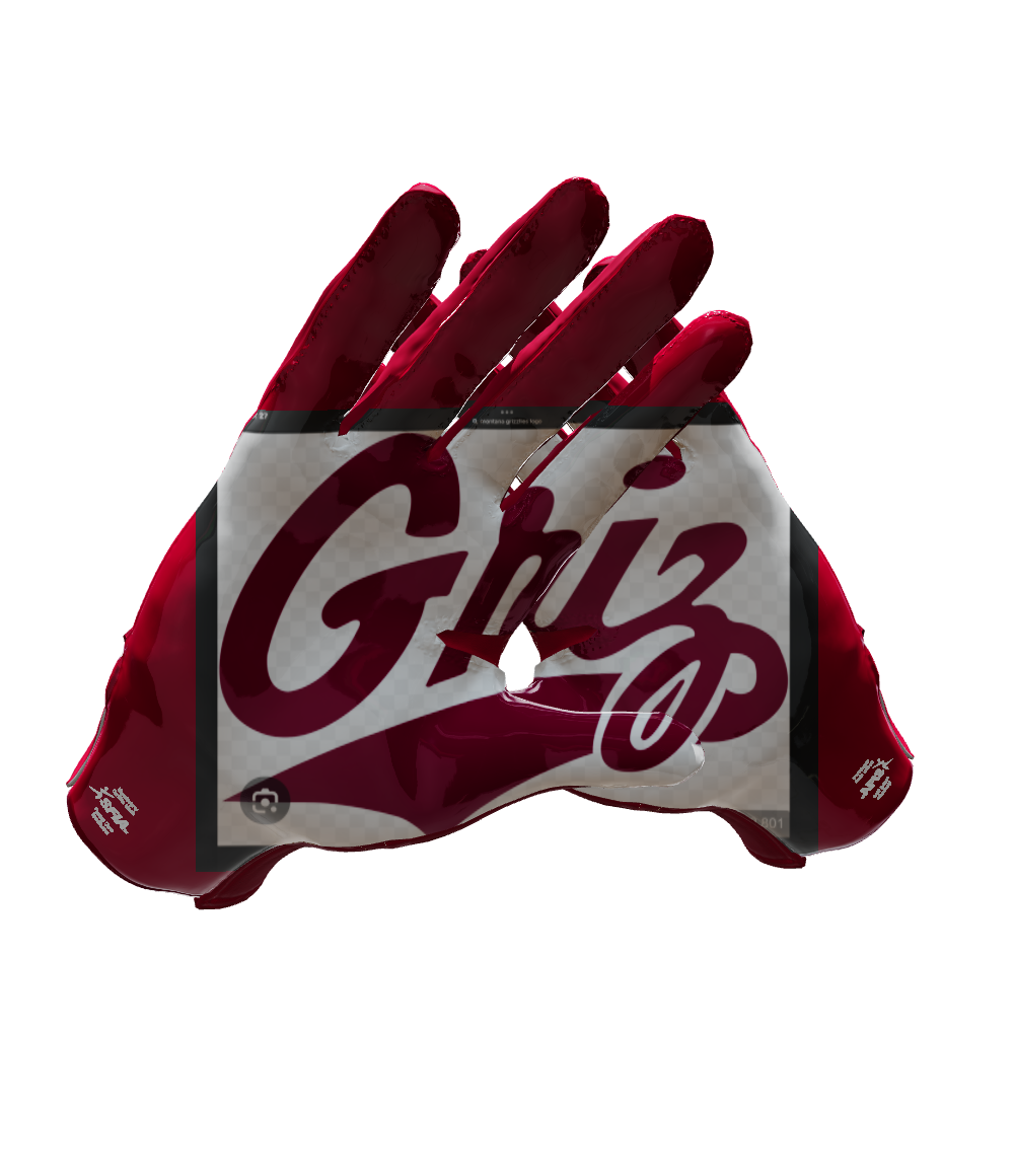 Custom Created Football Glove 674702