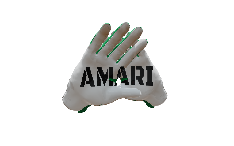 Custom Created Football Glove 567152