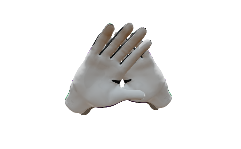 Custom Created Football Glove 207449