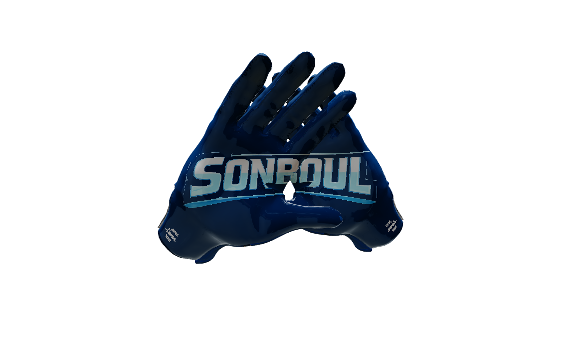 Custom Created Football Glove 877764