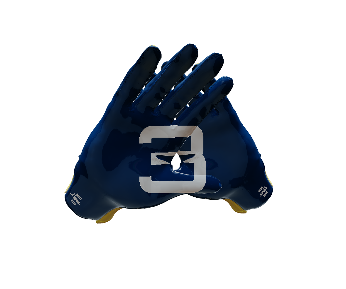 Custom Created Football Glove 823979