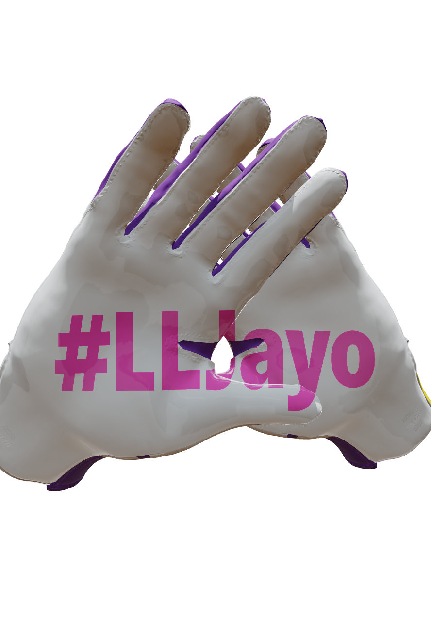 Custom Created Football Glove 469911