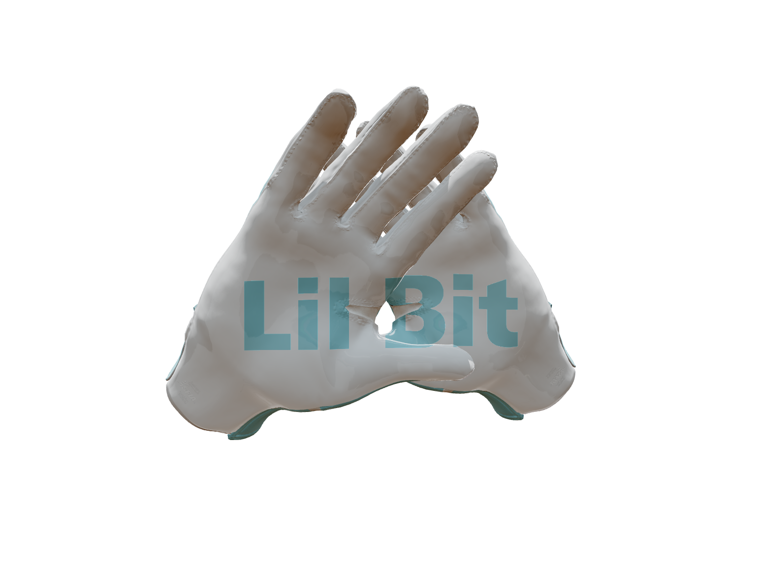 Custom Created Football Glove 491572