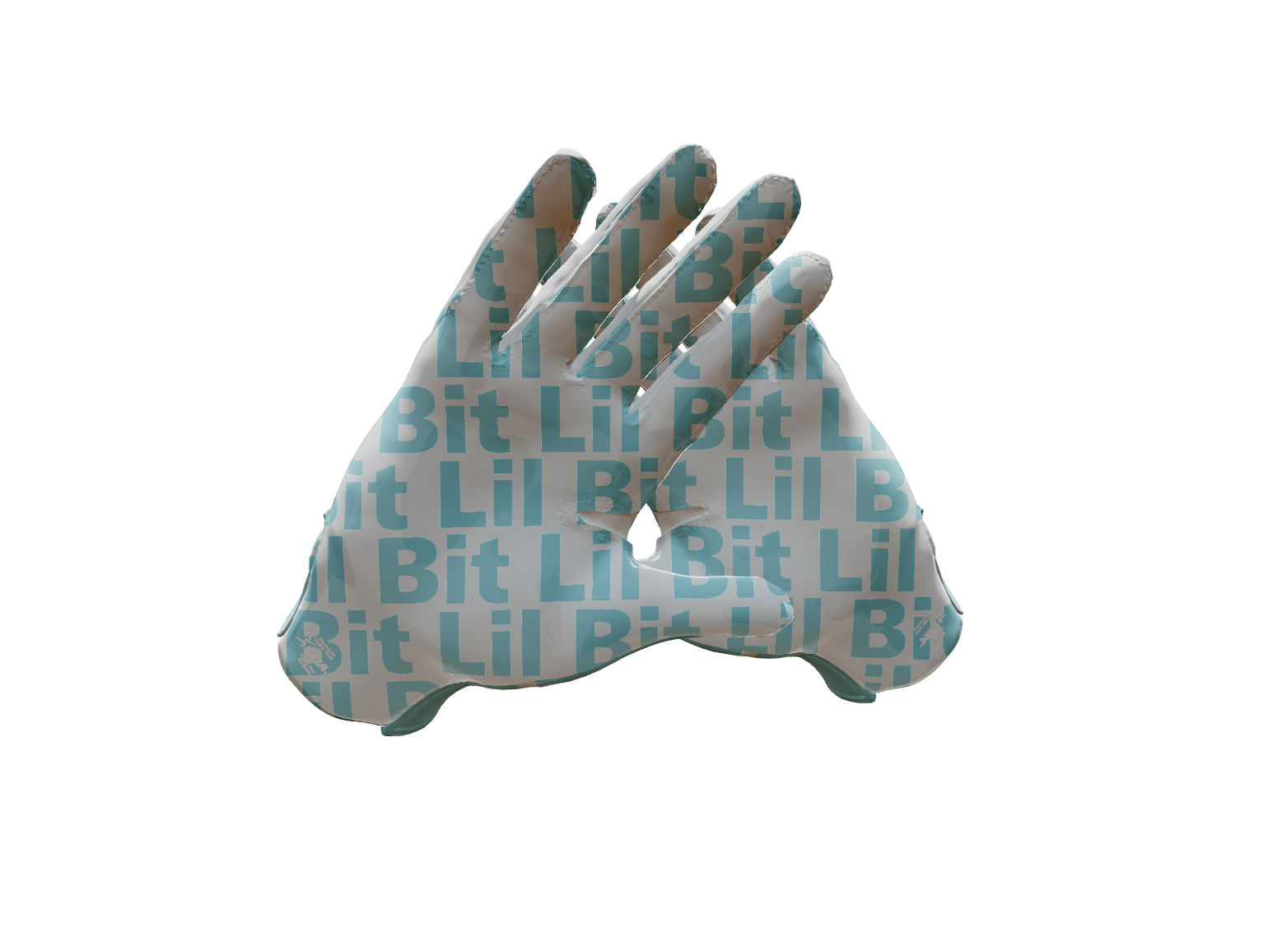Custom Created Football Glove 991387