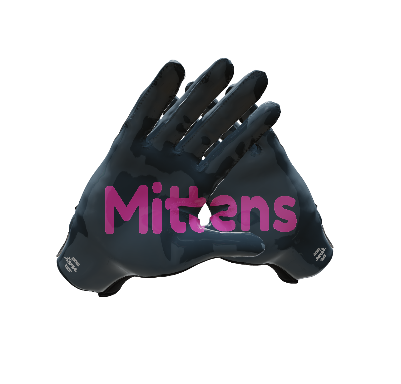 Custom Created Football Glove 676545