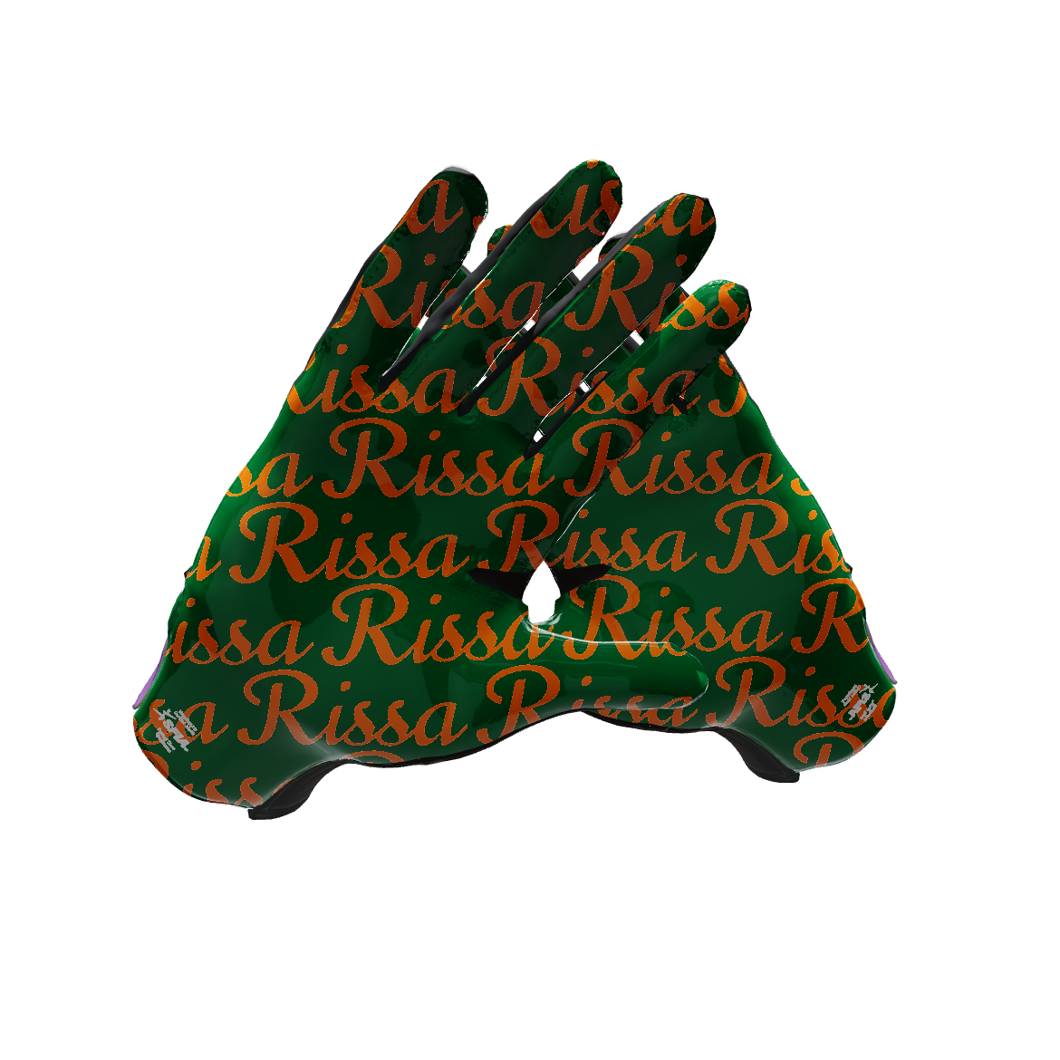 Custom Created Football Glove 144705