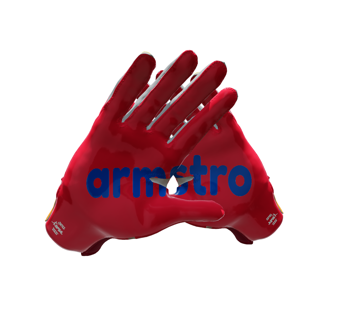 Custom Created Football Glove 753703