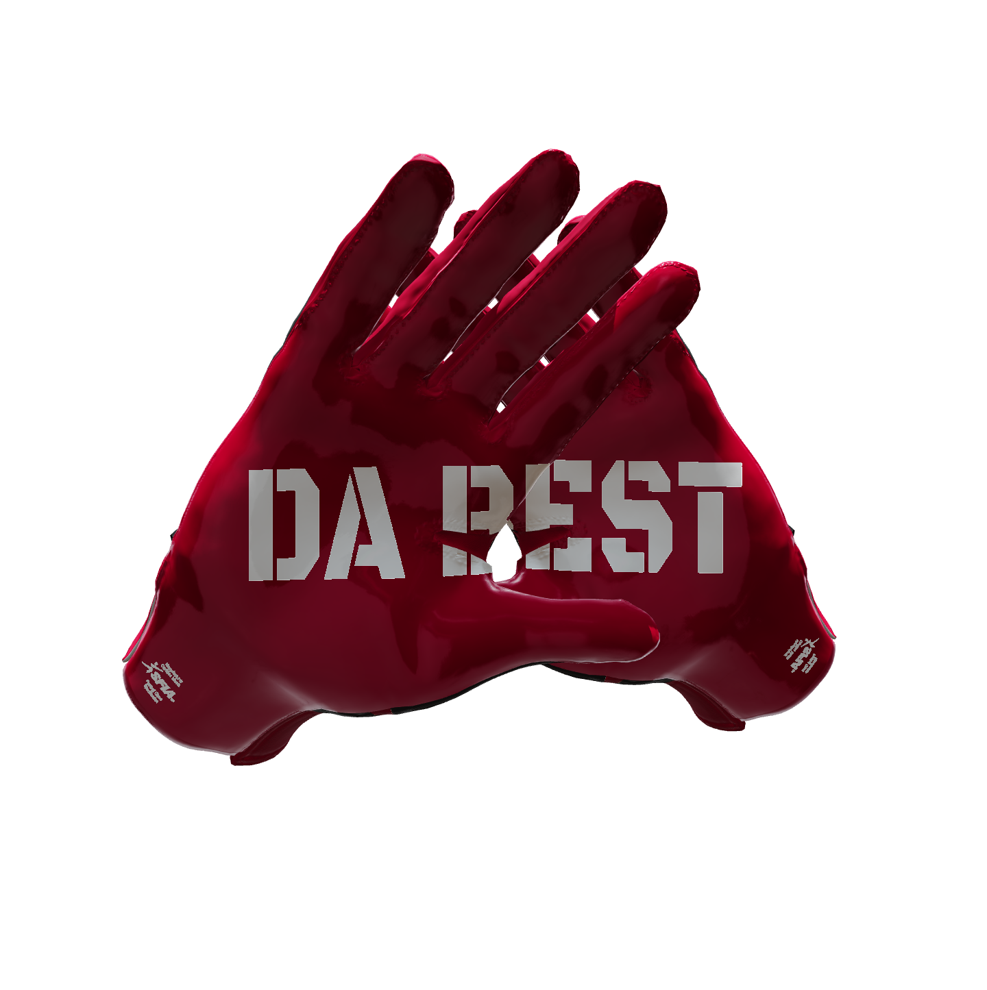 Custom Created Football Glove 300888